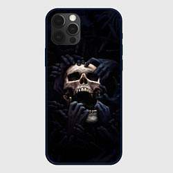 Чехол iPhone 12 Pro Hands on skull