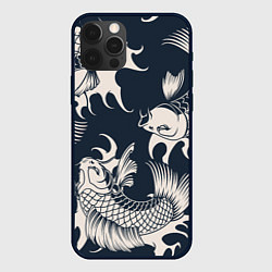 Чехол iPhone 12 Pro Japan carp