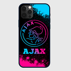 Чехол iPhone 12 Pro Ajax - neon gradient