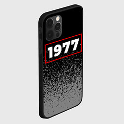 Чехол для iPhone 12 Pro 1977 - в красной рамке на темном, цвет: 3D-черный — фото 2