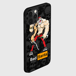 Чехол для iPhone 12 Pro Bad Santa and sexy girl, цвет: 3D-черный — фото 2