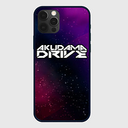 Чехол для iPhone 12 Pro Akudama Drive gradient space, цвет: 3D-черный