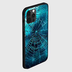 Чехол для iPhone 12 Pro Halloween паутина, цвет: 3D-черный — фото 2