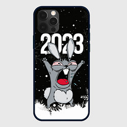 Чехол iPhone 12 Pro Злой кролик 2023