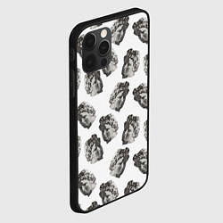 Чехол для iPhone 12 Pro Аполлон - паттерн, цвет: 3D-черный — фото 2