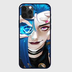 Чехол для iPhone 12 Pro Jinx crystall, цвет: 3D-черный