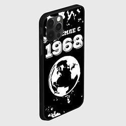 Чехол для iPhone 12 Pro На Земле с 1968: краска на темном, цвет: 3D-черный — фото 2