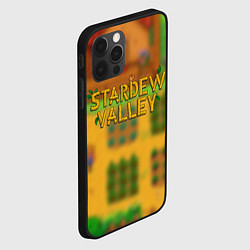 Чехол для iPhone 12 Pro Огород в Stardew Valley, цвет: 3D-черный — фото 2