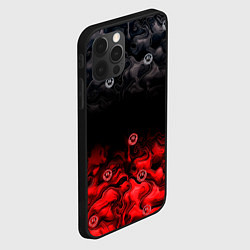 Чехол для iPhone 12 Pro Генезис абстракция и смайлы, цвет: 3D-черный — фото 2
