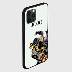 Чехол для iPhone 12 Pro Стенд Джотаро Куджо Star Platinum, цвет: 3D-черный — фото 2