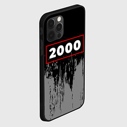 Чехол для iPhone 12 Pro 2000 - в красной рамке на темном, цвет: 3D-черный — фото 2