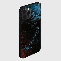 Чехол для iPhone 12 Pro Красно синее небо, цвет: 3D-черный — фото 2