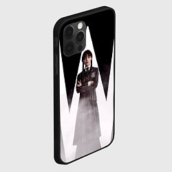 Чехол для iPhone 12 Pro W wednesday addams, цвет: 3D-черный — фото 2