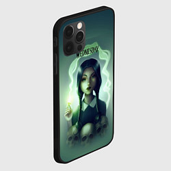 Чехол для iPhone 12 Pro Уэнсдэй poster art, цвет: 3D-черный — фото 2