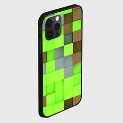 Чехол для iPhone 12 Pro Никита майнкрафт, цвет: 3D-черный — фото 2