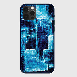 Чехол для iPhone 12 Pro Куски льда, цвет: 3D-черный