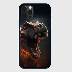 Чехол для iPhone 12 Pro The big dinosaur, цвет: 3D-черный