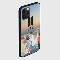 Чехол для iPhone 12 Pro BTS sunset, цвет: 3D-черный — фото 2