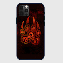 Чехол для iPhone 12 Pro Символ велеса, цвет: 3D-черный