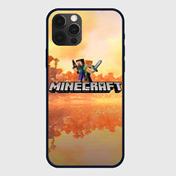 Чехол iPhone 12 Pro Стив Майнкрафт Minecraft