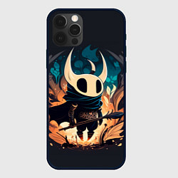 Чехол для iPhone 12 Pro Hollow Knight c посохом, цвет: 3D-черный