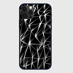 Чехол iPhone 12 Pro Черно белые нервы