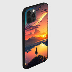 Чехол для iPhone 12 Pro Я не нарушаю правила, я живу по своим, цвет: 3D-черный — фото 2