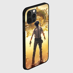 Чехол для iPhone 12 Pro PUBG банда и медали, цвет: 3D-черный — фото 2