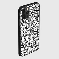 Чехол для iPhone 12 Pro Baracota Stickers, цвет: 3D-черный — фото 2