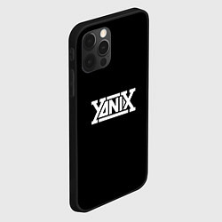 Чехол для iPhone 12 Pro Yanix надпись, цвет: 3D-черный — фото 2