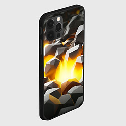 Чехол для iPhone 12 Pro Золотая руда, цвет: 3D-черный — фото 2