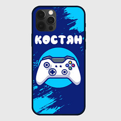 Чехол для iPhone 12 Pro Костян геймер, цвет: 3D-черный