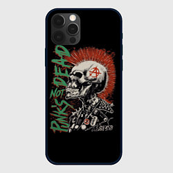 Чехол iPhone 12 Pro Punks not dead