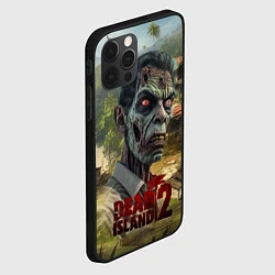 Чехол для iPhone 12 Pro Zombie dead island 2, цвет: 3D-черный — фото 2