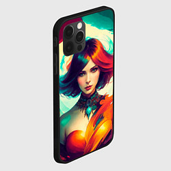 Чехол для iPhone 12 Pro Сюрреалистическая композиция, цвет: 3D-черный — фото 2