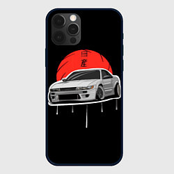 Чехол для iPhone 12 Pro Nissan Silvia S14 - Japan style, цвет: 3D-черный