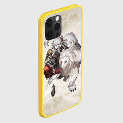 Чехол для iPhone 12 Pro Цзин Юань Honkai, цвет: 3D-желтый — фото 2