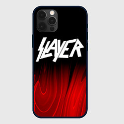 Чехол iPhone 12 Pro Slayer red plasma