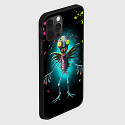 Чехол для iPhone 12 Pro Инопланетный чудик, цвет: 3D-черный — фото 2