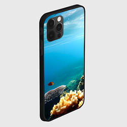 Чехол для iPhone 12 Pro Морское дно, цвет: 3D-черный — фото 2