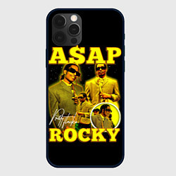 Чехол для iPhone 12 Pro Asap Rocky, rapper, цвет: 3D-черный