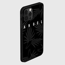 Чехол для iPhone 12 Pro Крылья ангелов, цвет: 3D-черный — фото 2