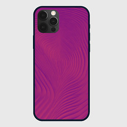 Чехол для iPhone 12 Pro Фантазия в пурпурном, цвет: 3D-черный