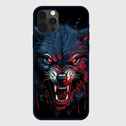 Чехол для iPhone 12 Pro Wolf fantasy, цвет: 3D-черный