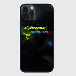 Чехол для iPhone 12 Pro Сyberpunk 2077 phantom liberty, цвет: 3D-черный