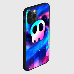Чехол для iPhone 12 Pro Babymetal неоновый космос, цвет: 3D-черный — фото 2