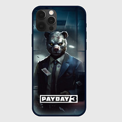 Чехол для iPhone 12 Pro Payday 3 bear, цвет: 3D-черный