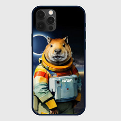 Чехол iPhone 12 Pro Capy astronaut - Nasa - neural network