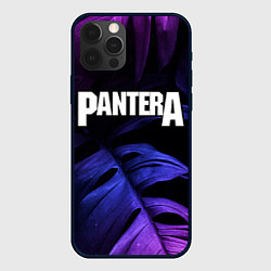 Чехол iPhone 12 Pro Pantera neon monstera