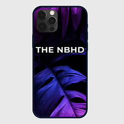 Чехол iPhone 12 Pro The Neighbourhood neon monstera